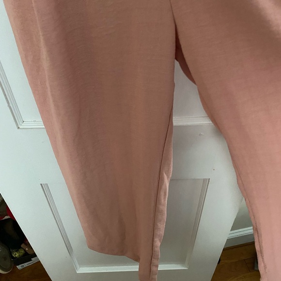 Beautiful dusty pink jumpsuit size L fits like 8 - Picture 4 of 4
